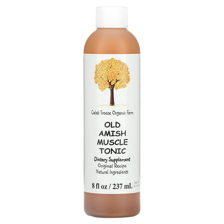 Old Amish Muscle Tonic, 8 fl oz (237 ml), Caleb Treeze Organic Farm