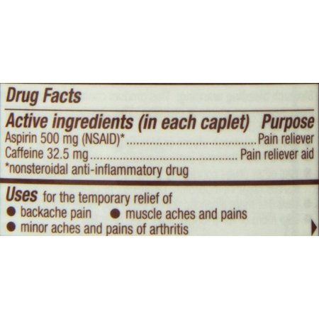 Bayer Aspirin, Back & Body, 500 mg, Coated Tablets, 200 count