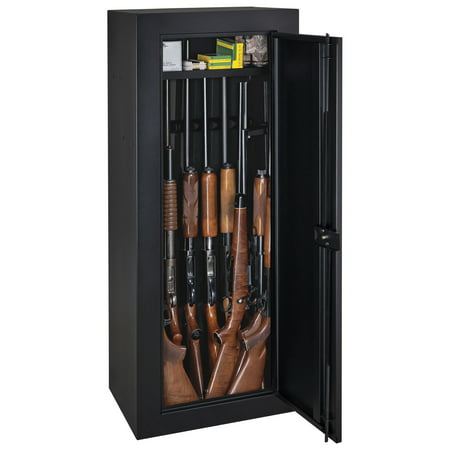 Stack-On 14 Gun Security Cabinet, Black