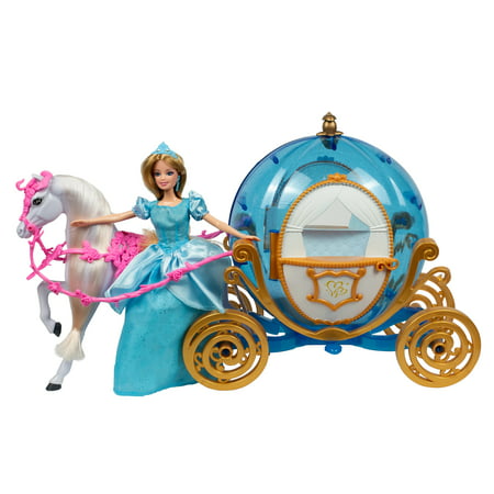 Chic Princess Doll with Horse and Carriage, Ages 3 Years and up