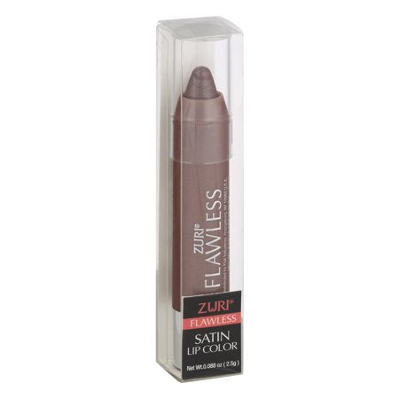 Zuri Flawless Satin Lip Color, Desert Sand, 0.088 OZ