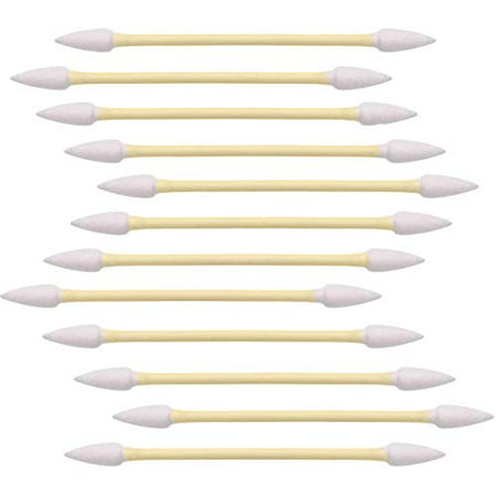 1200pcs Precision Tip Cotton Swabs for Makeup, Bamboo Sticks and Double Pointed