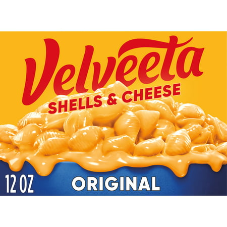 Velveeta Shells and Cheese Original Macaroni and Cheese Dinner, 12 oz Box