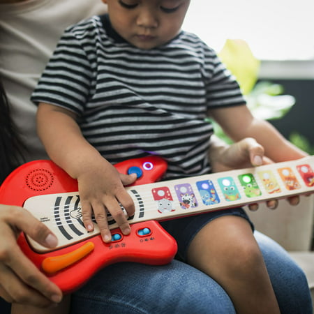 Baby Einstein Together in Tune Guitar Wireless Wooden Musical Toddler Toy, Magic Touch, Age 6 months+