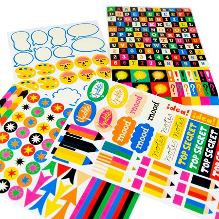 Smarts & Crafts Unisex Make Your Own Hardbound Journal Studio Kit, 33 Pieces for Kids & Teens