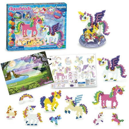 Aquabeads Magical Unicorn Set, Kids Crafts, Beads, Arts and Crafts, Complete Activity Kit, Ages 4+