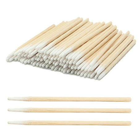 600 pcs 4 Inch Pointed Cotton Swabs, Precision Micro Cotton Tipped q tips