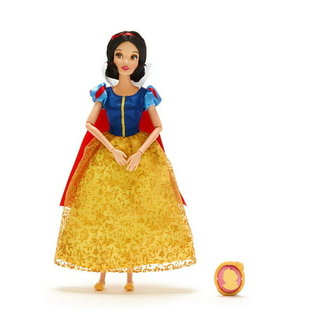 Snow White Princess Figure with Pendant Classic Poseable Toy Doll