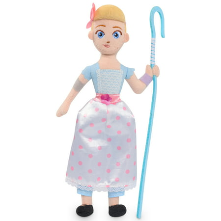 Toy Story 4 Bean Plush 2-Pack, Bo Peep & Forky, Kids Toys for Ages 3 up