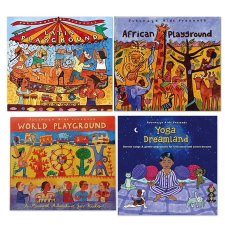Putumayo Kids Global Playground CD Collection - Set of 4