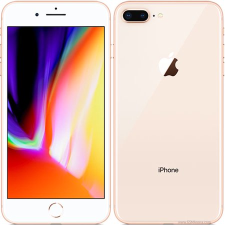 Restored Apple iPhone 8 Plus 64GB, Gold - Unlocked LTE (Refurbished)