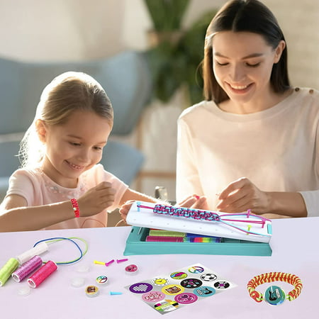 Girls Friendship Bracelet Making Kit , DIY Craft Toys for 6-12 Year Old Girls, Bracelet String and Rewarding Activity Birthday, Christmas Gifts for Teens