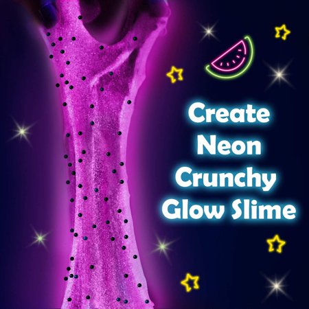 Original Stationery Tropical Glow in The Dark Slime Kit, 39 Piece Kit with Lots of Glitter Add in?s, Great Slime Kit for Girls 10-12