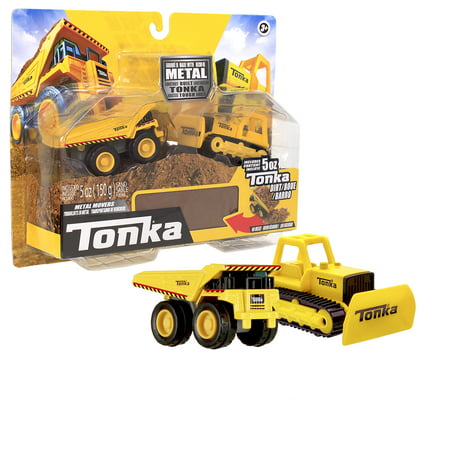 Tonka - Metal Movers Combo Pack - Dump Truck & Bull Dozer