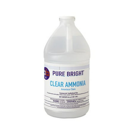 Clear Ammonia 64 oz Bottle, 8/Carton