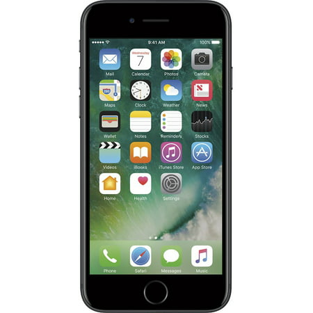 Restored Apple iPhone 7 128GB, Black - Unlocked GSM (Refurbished), Black