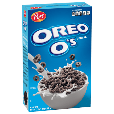 Post Oreo O's, Breakfast Cereal, 17 oz Box