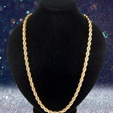 10K Solid Gold Rope Chain