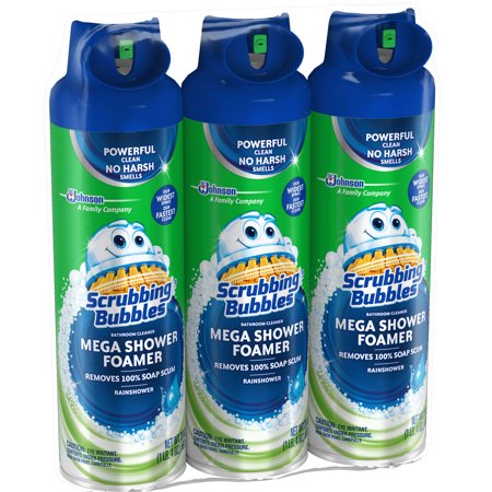 Scrubbing Bubbles Mega Shower, Liquid household Cleaner 3 Pk.20 oz.