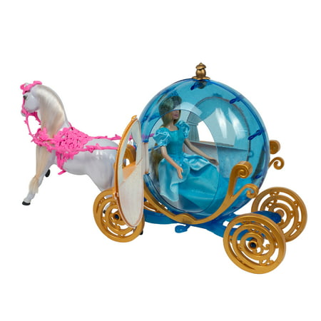 Chic Princess Doll with Horse and Carriage, Ages 3 Years and up