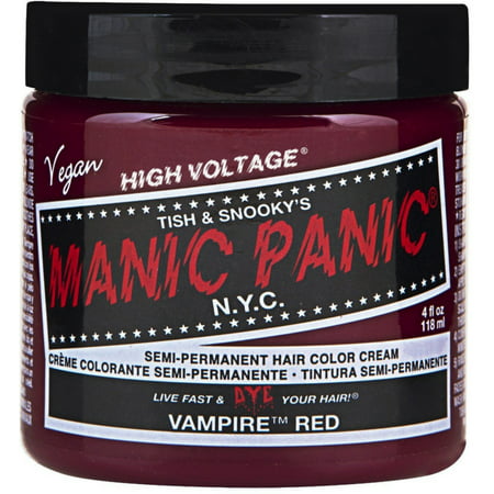 Vampire Red Classic High Voltage Semi-Permanent Hair Color, 4 fl ozVampire Red,