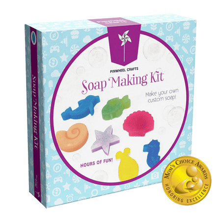 Pinwheel Crafts Soap Making Kit for Kids, Make Your Own Soap Science Kits for Girls and Boys