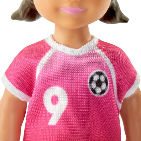 Barbie Career Soccer Coach Playset with 2 Dolls and AccessoriesMulticolor 1,