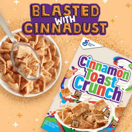 Original Cinnamon Toast Crunch Breakfast Cereal, 32 OZ Cereal Bag