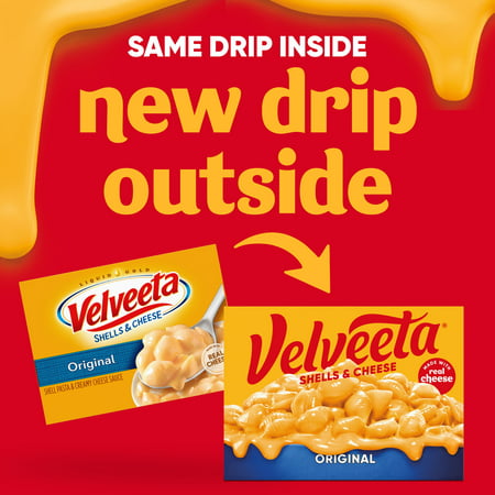 Velveeta Shells and Cheese Original Macaroni and Cheese Dinner, 12 oz Box