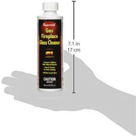 Kel Kem KK0044 Gas Fireplace Glass Cleaner, 8 oz, Bottle, Beige/Opaque, Liquid