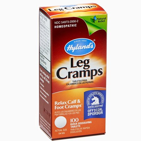 4 Pack Hyland's Leg Cramps, Relax Calf & Foot Cramps - 100 Tablets Each