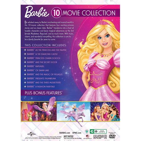 Barbie: 10-Movie Classic Princess Collection (DVD)