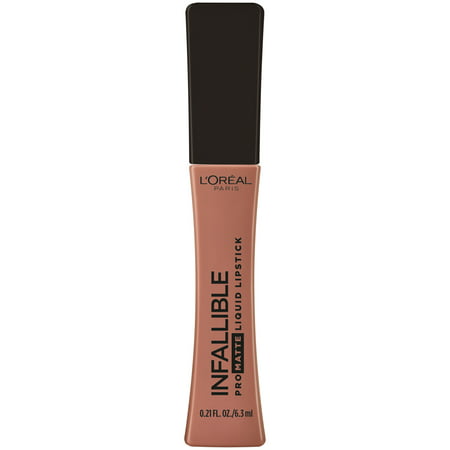 L'Oreal Paris Infallible Pro Matte Liquid Lipstick, Up to 16HR Wear, Nudist, 0.21 fl. oz.354 Nudist,