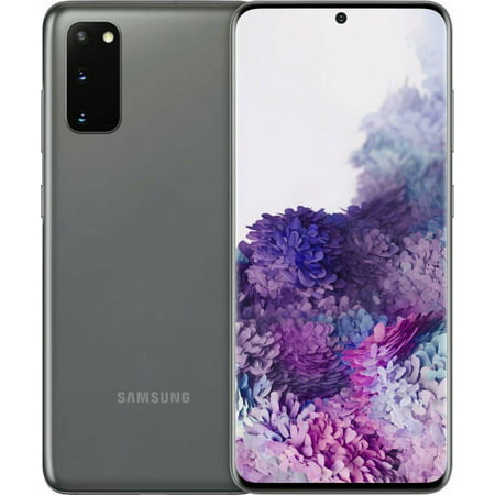 Restored Samsung Galaxy S20 5G 128GB Factory Unlocked Smartphone (Refurbished), Cosmic Gray