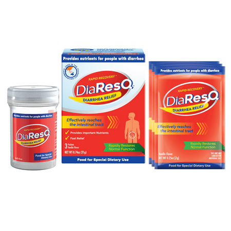 DiaResQ Adult 3 Count Diarrhea Relief