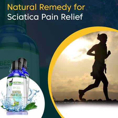 BestMade Natural Products Sciatica Pain Relief for Nerve, Natural Supplement for Lower Backache (BM203)