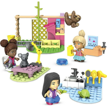 Mega Construx Barbie Animal Grooming Station building set (97 pieces)