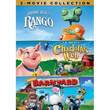 Charlotte?s Web / Barnyard / Rango (DVD)