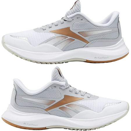 Womens Reebok ENDLESS ROAD 3.0 Shoe Size: 7.5 Cold Grey 2 - Ftwr White - Pure Copper Running