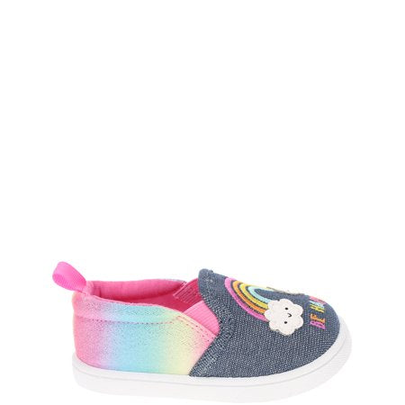 Wonder Nation Baby Girl Bump Toe Shoes, Sizes 2-6Multicolor,