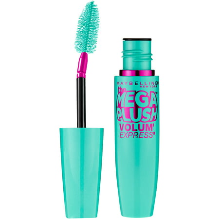 Maybelline Volum' Express The Mega Plush Washable Mascara, Very Black, 0.3 fl. oz.Very Black,