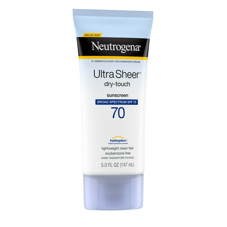 Neutrogena Ultra Sheer Dry-Touch SPF 55 Sunscreen Lotion, 70 fl. oz