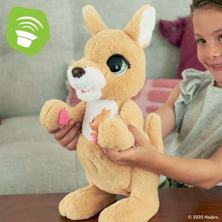 furReal Mama Josie the Kangaroo Interactive Plush Toy, Electronic Pet with 70+ Sounds