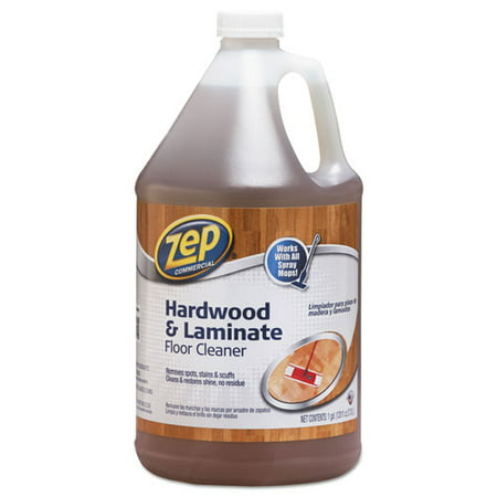 Zep Hardwood And Laminate Cleaner, 1 Gal Bottle, 1-Pack