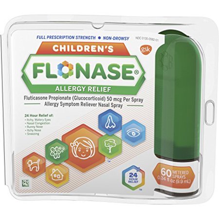 Flonase Childrens Allergy Relief Full Prescription Strength Nasal Spray 60 sprays