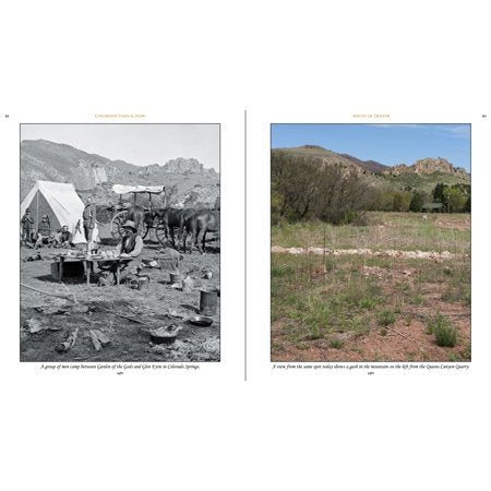 Colorado Then & Now (A 12.1"x13.3" Hardcover Coffee Table Book)