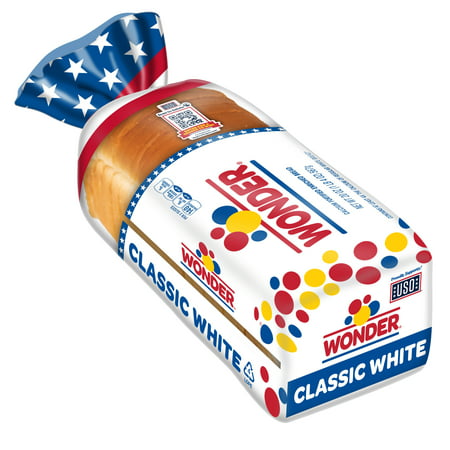 Wonder Bread Classic White Sandwich Bread, Sliced White Bread, 20 oz