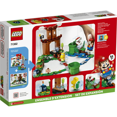 LEGO Super Mario Guarded Fortress Expansion Set 71362 Collectible Building Playset for Kids (468 Pieces)