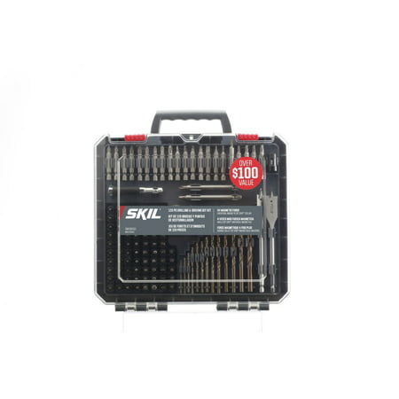 SKIL 120pcs Drilling and Screw Driving Bit Set with Bit Grip, SMXS8501