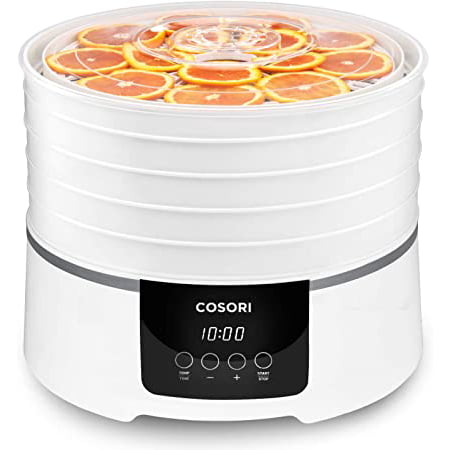 COSORI Food Dehydrator CO165-FD, 5 Trays for Jerky, Meat, Fruit and more, Overheat Protection, ETL Listed, Classic